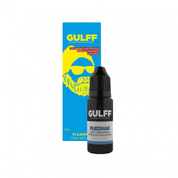 Gulff Flexman 15ml clear in der Gruppe Werkzeuge & Zubehör / Sekundenkleber & Epoxy / UV-Kleber bei Sportfiskeprylar.se (GU15CX)