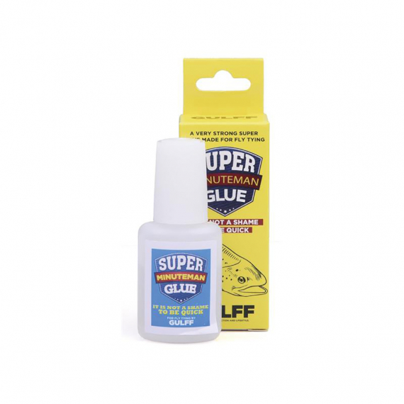Gulff Minuteman Superglue 15ml in der Gruppe Werkzeuge & Zubehör / Sekundenkleber & Epoxy / Sekundenkleber bei Sportfiskeprylar.se (GU15G)