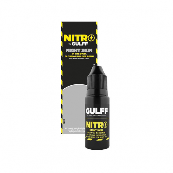 Gulff Nitro Nightfly Skin 15ml in der Gruppe Werkzeuge & Zubehör / Sekundenkleber & Epoxy / UV-Kleber bei Sportfiskeprylar.se (GU15SN)