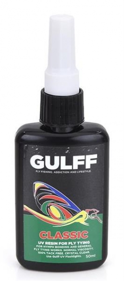 Gulff Classic 50ml Clear in der Gruppe Werkzeuge & Zubehör / Sekundenkleber & Epoxy / UV-Kleber bei Sportfiskeprylar.se (GU50C)