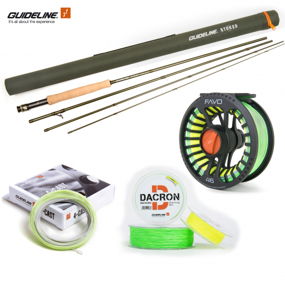 Guideline Forelle & Regenbogenforelle Kombo in der Gruppe Angelsets / Fliegenfischen Sets bei Sportfiskeprylar.se (GUIDESTOKEDTROUT1)
