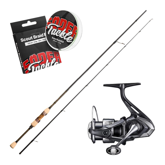 Gunki D.O.T.S & Miravel Combo 3,5-14g in der Gruppe Angelsets / Spinning Sets / Edelfisch Spinning Combo bei Sportfiskeprylar.se (GUNKIDOTSSET)