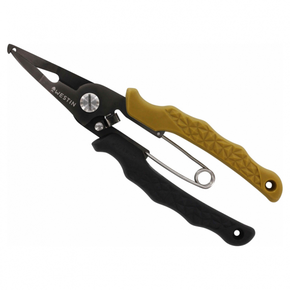 Westin HD Split Ring Plier XL 19cm Black Sand in der Gruppe Werkzeuge & Zubehör / Zangen & Scheren / Sprengring Zangen bei Sportfiskeprylar.se (H002-627-191)