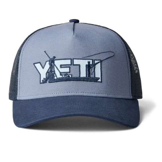 Yeti Skiff Hat Offshore Dark Blue in der Gruppe Kleidung & Schuhe / Kappen & Kopfbedeckungen / Caps / Trucker-Kappen bei Sportfiskeprylar.se (H010O)