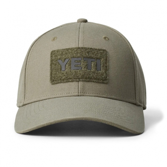 Yeti Velcro Badge Hat Highlands Olive in der Gruppe Kleidung & Schuhe / Kappen & Kopfbedeckungen / Caps / Dad Caps bei Sportfiskeprylar.se (H012O)