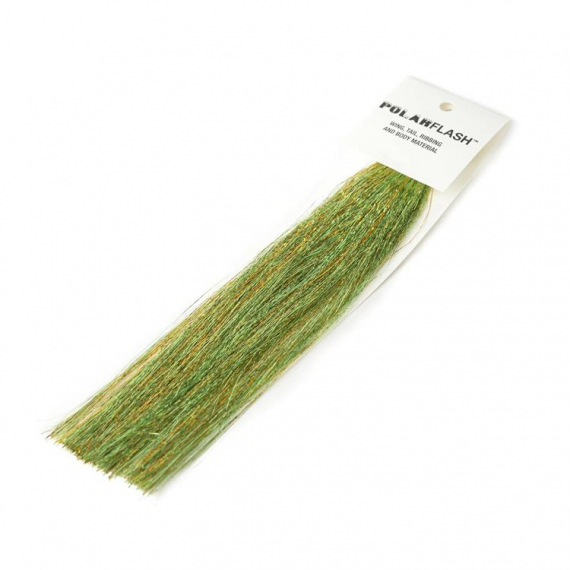 Polarflash - Chartreuse in der Gruppe Haken & Zubehör / Fliegenbinden / Fliegenbindematerial / Flash & synthetische Flügel bei Sportfiskeprylar.se (H2016)