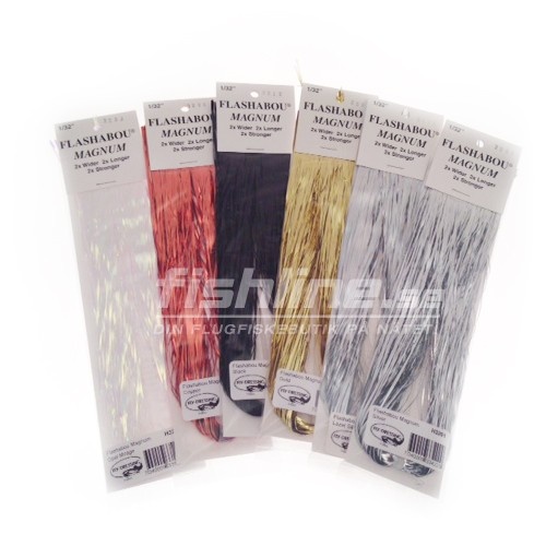 Flashabou Magnum - Mint in der Gruppe Haken & Zubehör / Fliegenbinden / Fliegenbindematerial / Flash & synthetische Flügel bei Sportfiskeprylar.se (H3207)