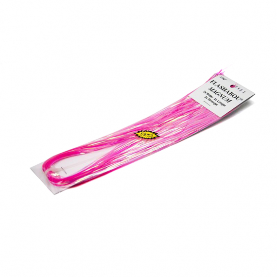 Pearl-A-Glow flashabou magnum - pink in der Gruppe Haken & Zubehör / Fliegenbinden / Fliegenbindematerial / Flash & synthetische Flügel bei Sportfiskeprylar.se (H3451)