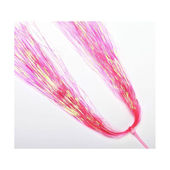 Flashabou Magnum Pearl Dyed - Pink in der Gruppe Haken & Zubehör / Fliegenbinden / Fliegenbindematerial / Flash & synthetische Flügel bei Sportfiskeprylar.se (H3465)