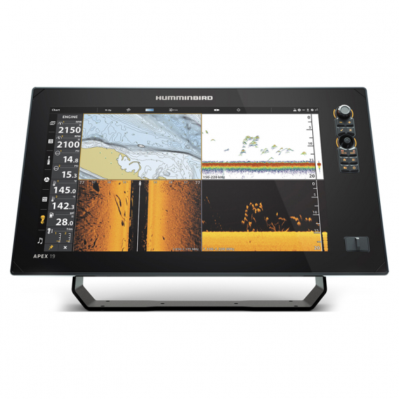 Humminbird APEX 19 MSI+ GPS in der Gruppe Technik & Boot / Echolot & Kartenplotter / Combo Echolot & Kartenplotter bei Sportfiskeprylar.se (H411240-1r)