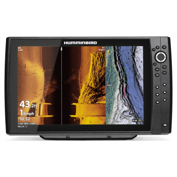 Humminbird Helix 15 CHIRP MSI+ G4N in der Gruppe Technik & Boot / Echolot & Kartenplotter / Combo Echolot & Kartenplotter bei Sportfiskeprylar.se (H411320-1)
