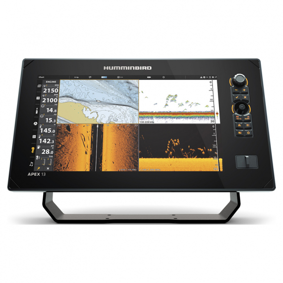 Humminbird APEX 13 MSI+ GPS in der Gruppe Technik & Boot / Echolot & Kartenplotter / Combo Echolot & Kartenplotter bei Sportfiskeprylar.se (H411470-1r)