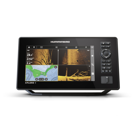 Humminbird XPLORE 9 CMSI+ With Transducer in der Gruppe Technik & Boot / Echolot & Kartenplotter / Combo Echolot & Kartenplotter bei Sportfiskeprylar.se (H412000-1M)