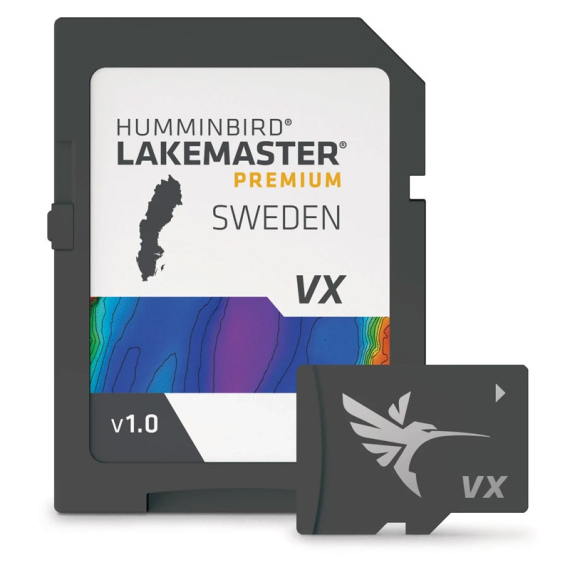Humminbird Lakemaster VX Premium Sweden in der Gruppe Technik & Boot / Seekarten bei Sportfiskeprylar.se (H602022-1)