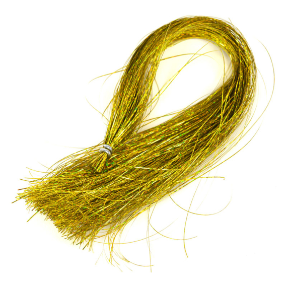 Flashabou - Holografisch Holo yellow in der Gruppe Haken & Zubehör / Fliegenbinden / Fliegenbindematerial / Flash & synthetische Flügel bei Sportfiskeprylar.se (H6940)