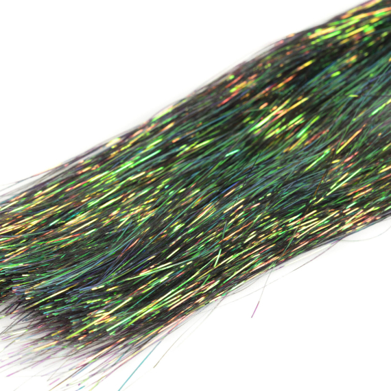 Flashabou Pearl Dyed - black in der Gruppe Haken & Zubehör / Fliegenbinden / Fliegenbindematerial / Flash & synthetische Flügel bei Sportfiskeprylar.se (H6960)