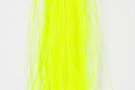 Fluo Neon Flashabou - Yellow in der Gruppe Haken & Zubehör / Fliegenbinden / Fliegenbindematerial / Flash & synthetische Flügel bei Sportfiskeprylar.se (H6981)