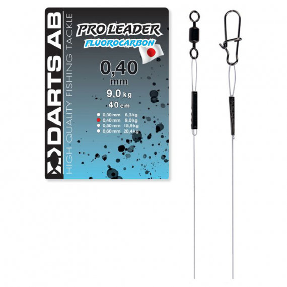 Darts Pro Vorfach Fluorcarbon in der Gruppe Haken & Zubehör / Vorfächer & Vorfachmaterial bei Sportfiskeprylar.se (H7006-1060r)