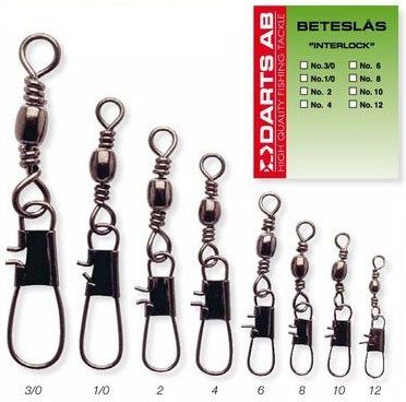 Darts Snap Interlock in der Gruppe Haken & Zubehör / Snaps / Karabiner / Lock Snaps bei Sportfiskeprylar.se (H7531-300r)