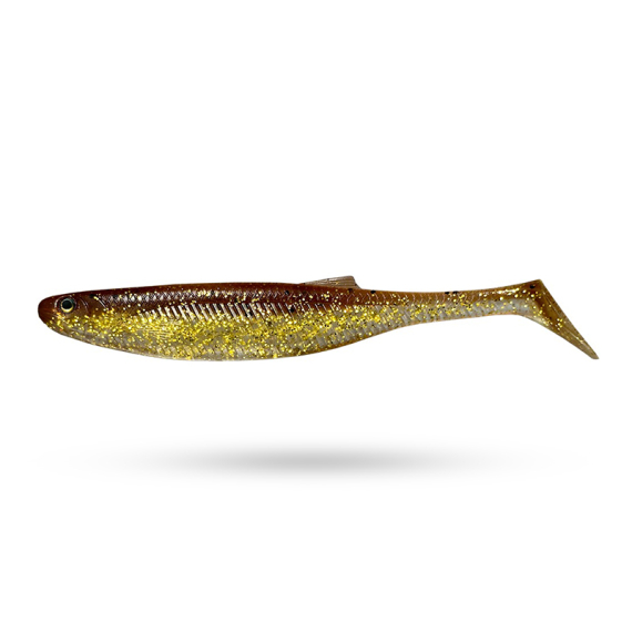 Headbanger Banger Shad 12cm, 9g (5-pack) - Golden Opportunity
