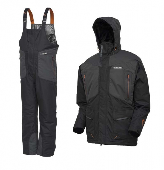 Savage Gear HeatLite Thermo Fiskeställ in der Gruppe Kleidung & Schuhe / Kleidung / Kleidung Sets & Komplettanzüge bei Sportfiskeprylar.se (HEATLITEJBCOMBO)