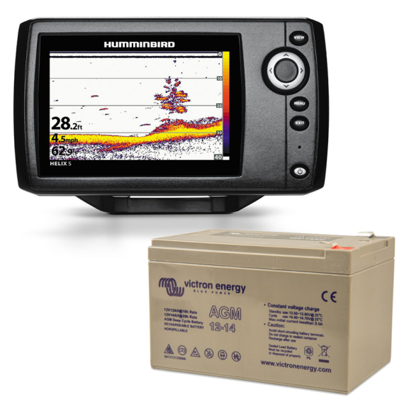 Humminbird Helix 5 Victron 14Ah Battery Combo in der Gruppe Technik & Boot / Echolot & Kartenplotter / Combo Echolot & Kartenplotter bei Sportfiskeprylar.se (HELIX5BATTERYSET)