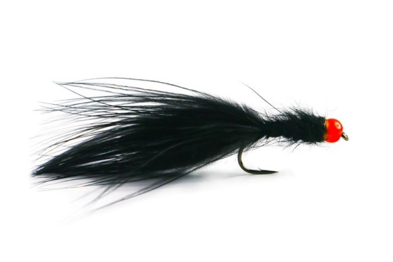 Marabou Streamer Black OH # 8 in der Gruppe Köder / Fliegen / Streamers bei Sportfiskeprylar.se (HF1242-8)