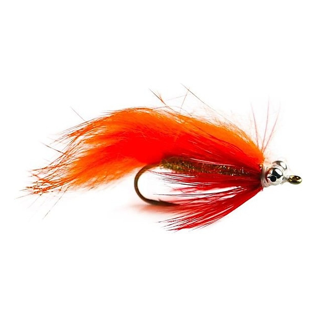 FK Zonker Orange size 6 in der Gruppe Köder / Fliegen / Streamers bei Sportfiskeprylar.se (HF1251-6)