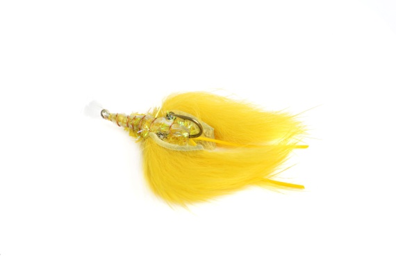 Crayfish Zonker Yellow size #6 in der Gruppe Köder / Fliegen / Streamers bei Sportfiskeprylar.se (HF9040)