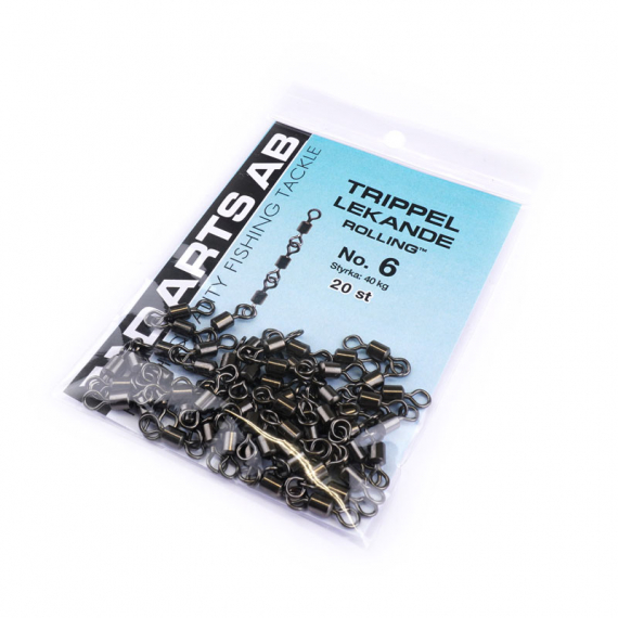 Darts DreifachWirbel 20-pack - 6 in der Gruppe Haken & Zubehör / Wirbel bei Sportfiskeprylar.se (HN7103-06)