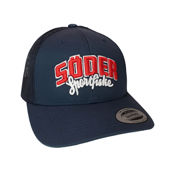 Söder Sportfiske Trucker Navy - Original Logo in der Gruppe Kleidung & Schuhe / Kappen & Kopfbedeckungen / Caps / Trucker-Kappen bei Sportfiskeprylar.se (HS1002133-OL)