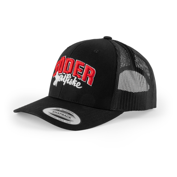 Söder Sportfiske Trucker Black - Original Logo in der Gruppe Kleidung & Schuhe / Kappen & Kopfbedeckungen / Caps / Trucker-Kappen bei Sportfiskeprylar.se (HS1002133-OL)