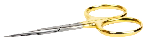 High Grade Scissor 4\'\' Gold in der Gruppe Werkzeuge & Zubehör / Zangen & Scheren / Schnurscheren & Scheren bei Sportfiskeprylar.se (IB-426)