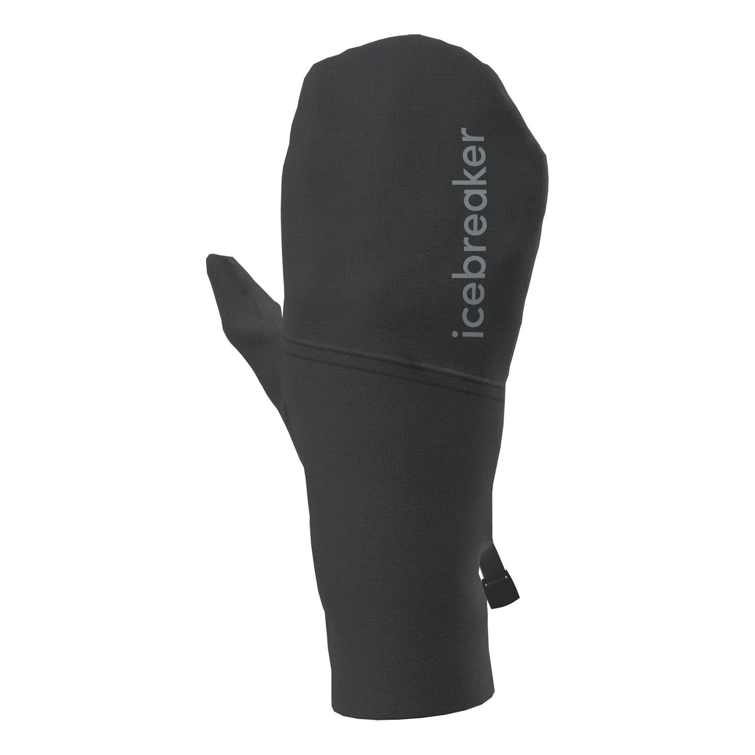 Icebreaker Uni Merino Sierra Convertible Mitten Black in der Gruppe Kleidung & Schuhe / Kleidung / Handschuhe bei Sportfiskeprylar.se (IB0A573F0011001r)