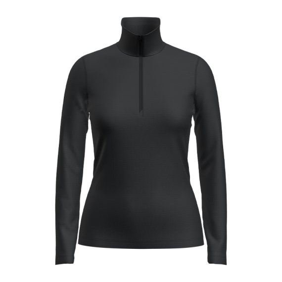 Icebreaker Womens 200 Oasis LS Half Zip Black in der Gruppe Kleidung & Schuhe / Kleidung / Schichten & Unterwäsche / Baselayer-Oberteile bei Sportfiskeprylar.se (IBB043800011007r)