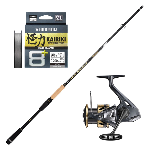 Illex Night Shadows S 2202 H Swimbait Driver & Ultegra FD Combo in der Gruppe Angelsets / Spinning Sets / Hecht Spinning Combo bei Sportfiskeprylar.se (ILLEXNIGHTSHDWCOMBO)