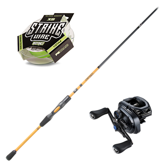 BFT Instinct Reloaded 7,4\'\' MH, Perch Versatile 7-25g SLX Combo in der Gruppe Angelsets / Baitcast Sets / Baitcast Sets Barsch bei Sportfiskeprylar.se (INSTINCTVSPCOMBO)