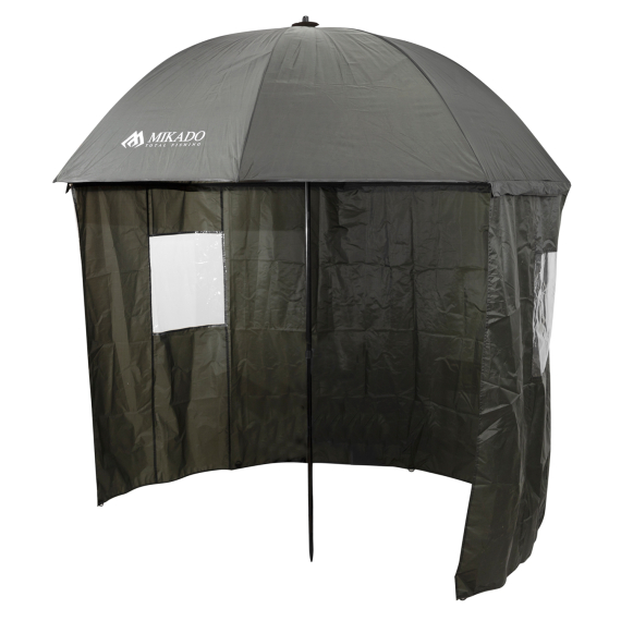 Mikado Fishing Umbrella With Side Cover 2.5m in der Gruppe Outdoor / Zelte & Zeltmöbel / Brollies & Angelschirme bei Sportfiskeprylar.se (IS14-P002)
