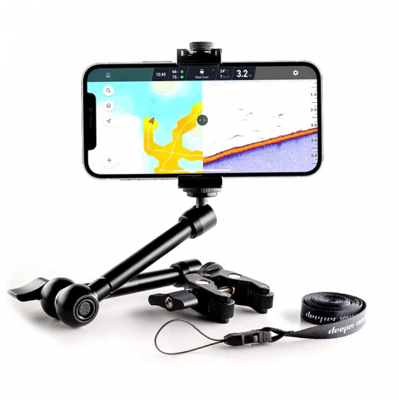 Deeper Smartphone Mount for Boat and Kayak in der Gruppe Technik & Boot / Echolot & Kartenplotter / Tragbares Echolot bei Sportfiskeprylar.se (ITGAM0026)
