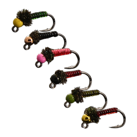 Norolan Jänkäpukki Ice Fly - Complete Color Set (6-pack) in der Gruppe bei Sportfiskeprylar.se (JP-IF)