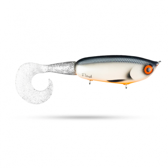 JW Lures Wideboy Tail Float - Pearlfegis in der Gruppe Köder / Tail Köder & Hybrid Köder bei Sportfiskeprylar.se (JWWIDEBOYFLOAT3)