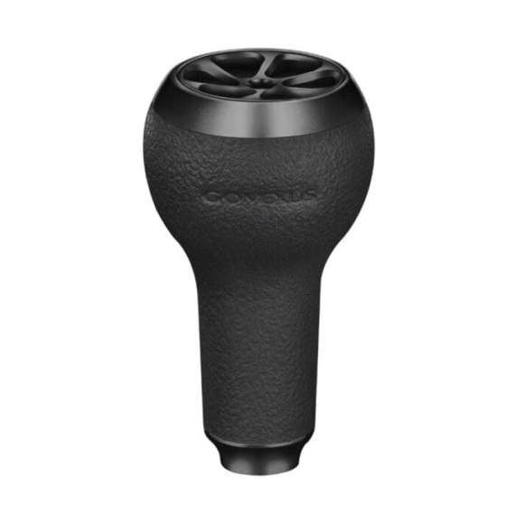 Gomexus 27mm TPE Reel Power Knob Black/Black in der Gruppe Angelrollen / Rollenzubehör / Rollengriffe bei Sportfiskeprylar.se (K130PBKBK-01)