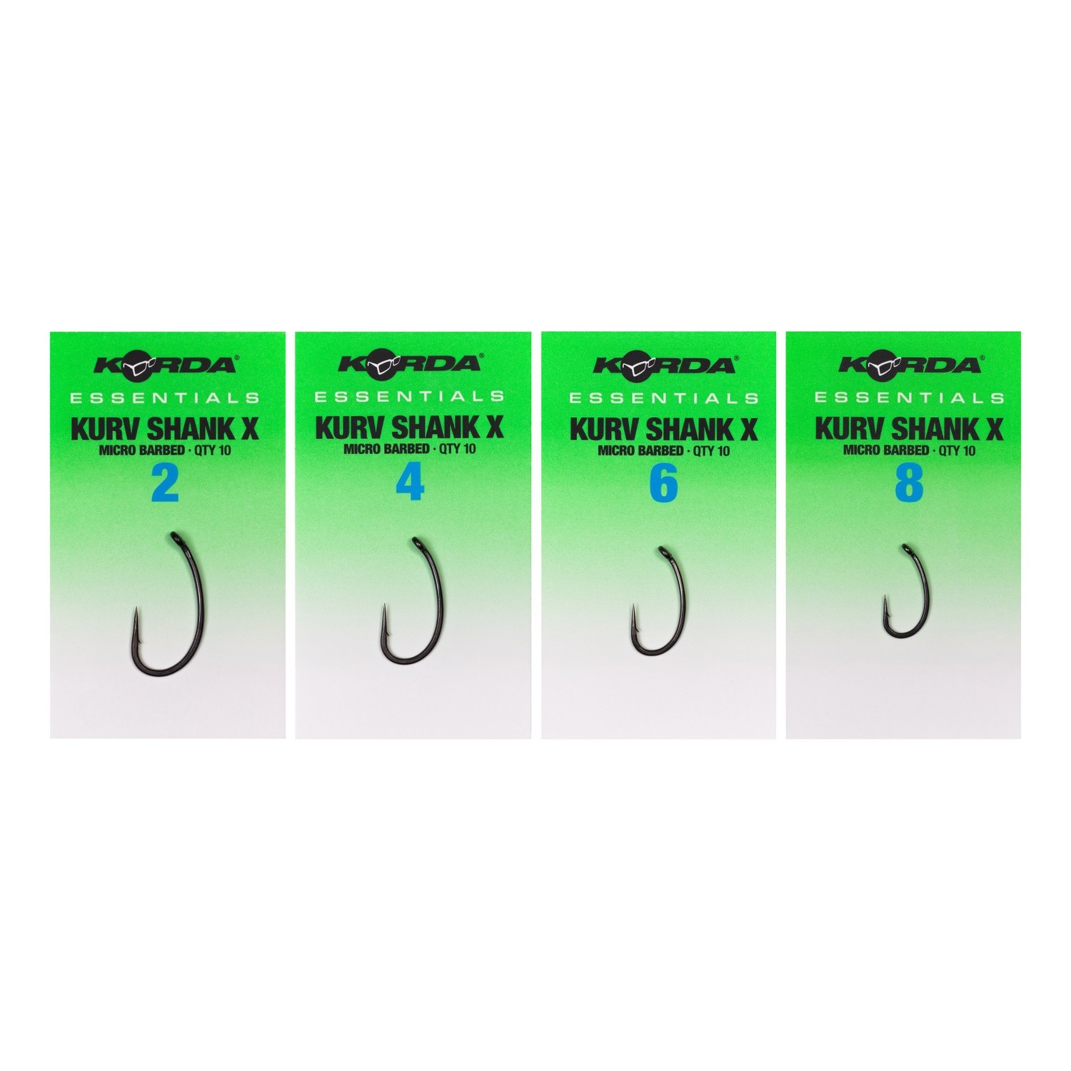 Korda Essentials Kurv X Barbed in der Gruppe Haken & Zubehör / Haken / Zielfisch Haken bei Sportfiskeprylar.se (KES009r)
