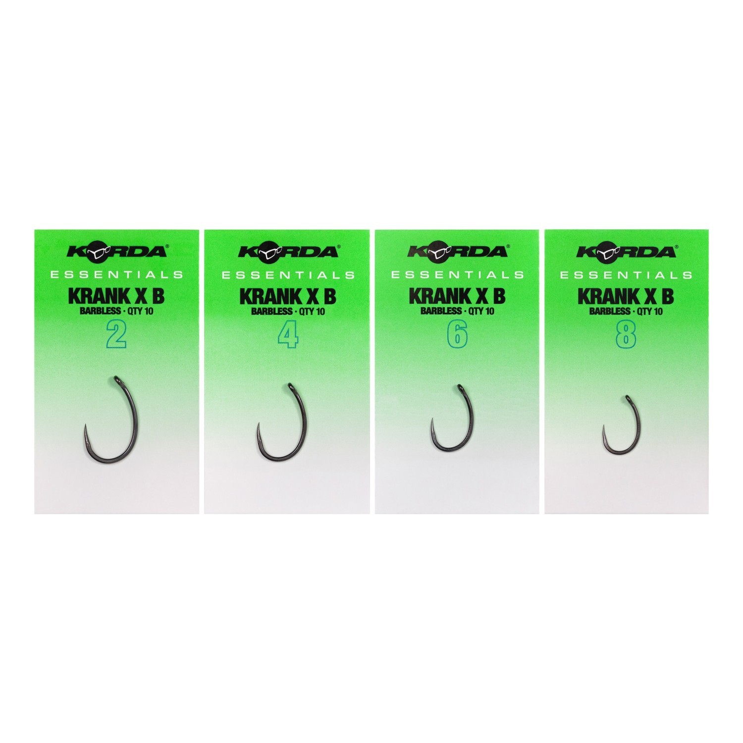 Korda Essentials Krank X Barbed in der Gruppe Haken & Zubehör / Haken / Zielfisch Haken bei Sportfiskeprylar.se (KES017r)