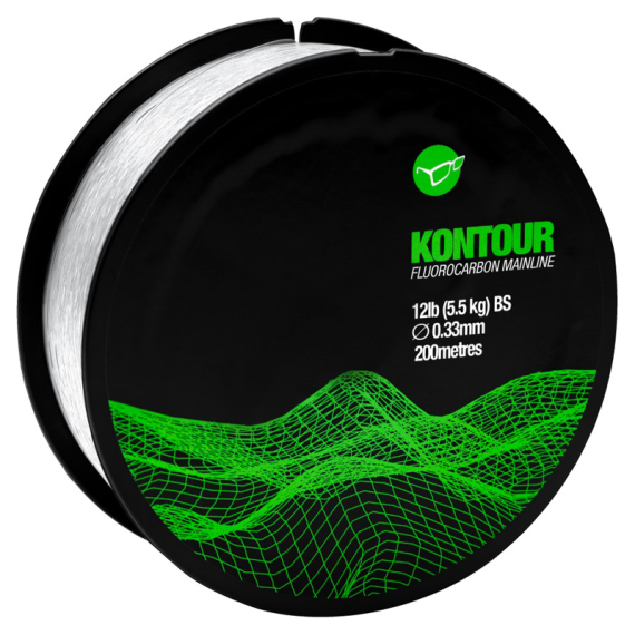 Korda Kontour Fluorocarbon in der Gruppe Schnüre / Fluorocarbon Schnüre bei Sportfiskeprylar.se (KFC12r)
