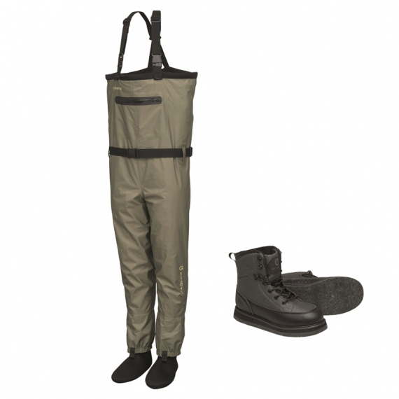 Kinetic ClassicGaiter St. Foot Wading Combo in der Gruppe Kleidung & Schuhe / Wathosen & Watschuhe / Watangel Sets bei Sportfiskeprylar.se (KINETICCLASSICGAITERCOMBO)