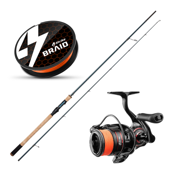 Kinetic Target & 4Strike Vortex Seatrout Spinning Combo in der Gruppe Angelsets / Spinning Sets / Meerforelle Spinning Combo bei Sportfiskeprylar.se (KINETICVORTEXSEATROUTSET)
