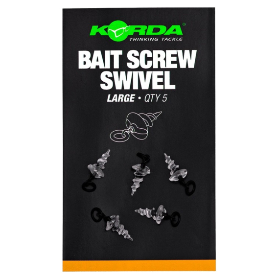 Korda Micro Ring Swivel Bait Screw in der Gruppe Haken & Zubehör / Rig Zubehör / Andere Rig-Zubehör bei Sportfiskeprylar.se (KMW008r)