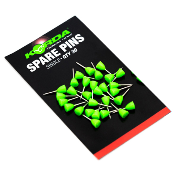 Korda 30 x Single Pins for Rig Safes in der Gruppe Haken & Zubehör / Rig Zubehör / Andere Rig-Zubehör bei Sportfiskeprylar.se (KPIN1)