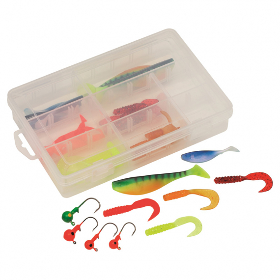 Kinetic Jig Kit Pike/Zander/Perch (32pcs) in der Gruppe Köder / Köder Sets bei Sportfiskeprylar.se (KS15145)